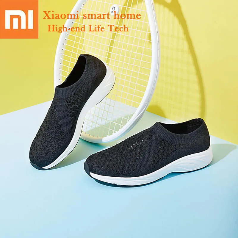 

Xiaomi GTS Breathable Mesh Casual Shoes Lightweight Knitting Fishnet Upper Cool Comfortable Walking Shoes One-piece For Couple