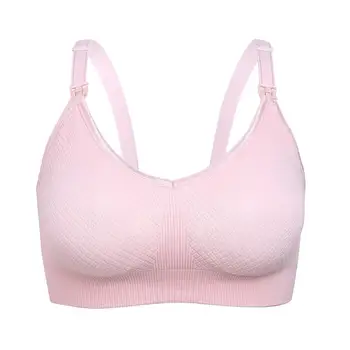 

Maternity Nursing Bra Pregnant Women Wireless Buckled Breastfeeding Underwear