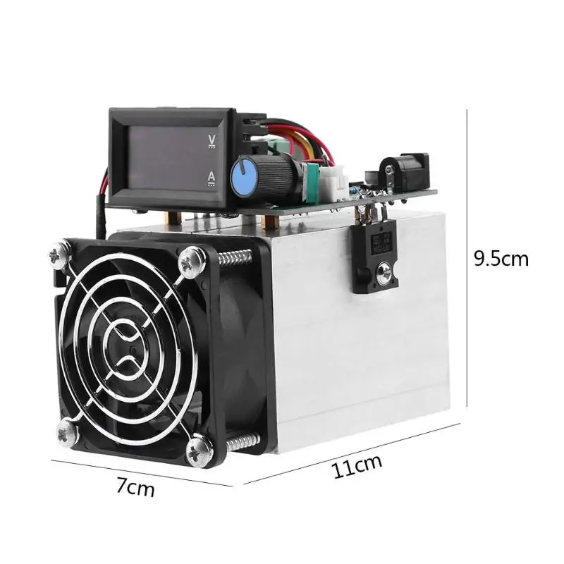 

Electronic Load 0-10A Dc12V 100W Discharge Battery Capacity Testing Module
