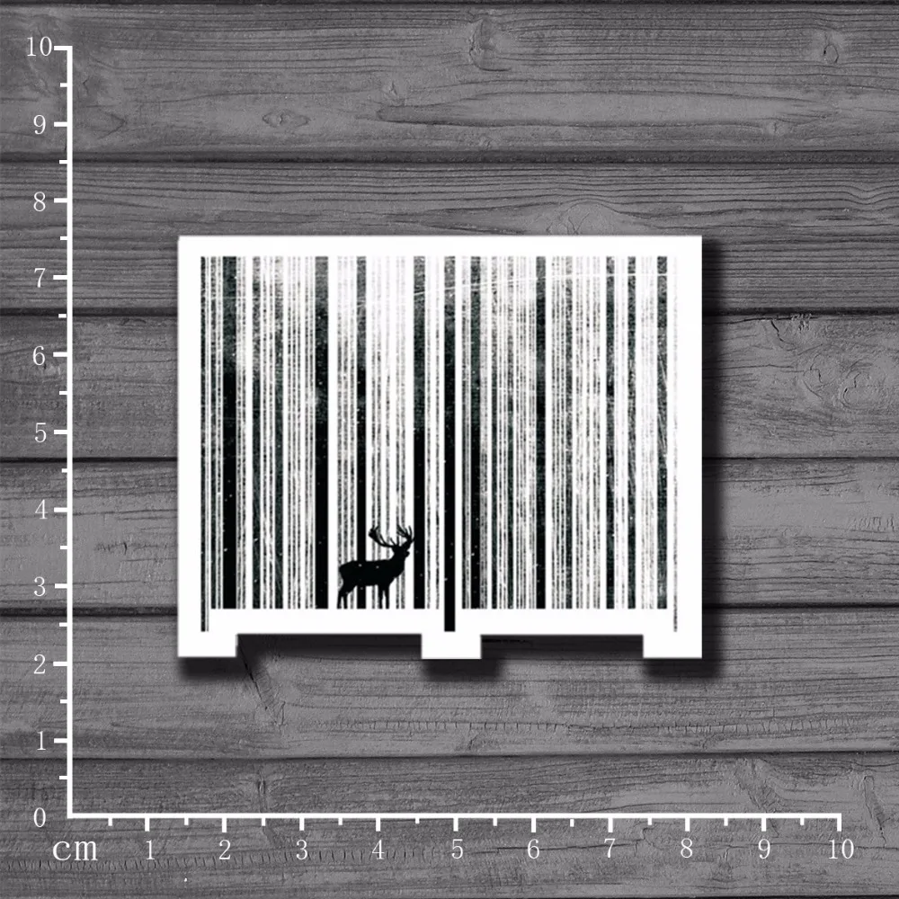Код оленя водонепроницаемый ноутбук наклейки на элементы стайлинга для ноутбука и автомобиля наклейка на Холодильник Скейтборд ПВХ наклейки для дорожного чемодана [Один]