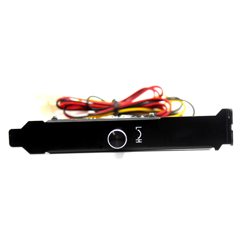 En-مختبرات 3 قنوات pc تبريد مروحة تبريد سرعة المراقب ل cpu حالة hdd vga مروحة w/pci قوس ، الطاقة بنسبة 12 فولت molex ide 4pin