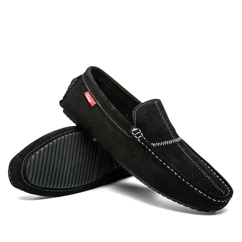 Os Mocassins Men De gray Luxo Alta Marca Men Barco Homens Camurça Couro Men red Designer Italiano Dos Loafers Sapatos Qualidade Casuais Para Vermelhos Jkpudun Black Twx5qFSEF