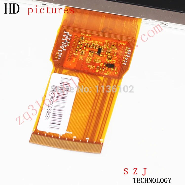 Новый 7 дюймовый IPS внутренний ЖК экран панель дисплея WTC07010G06 21 73002017512E для Ainol NUMY 3G