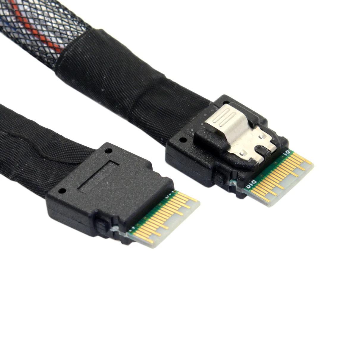 Chenyang CY Slim Line SAS 4.0 SFF 8654 4i 38pin Host to SFF 8654 38pin ...