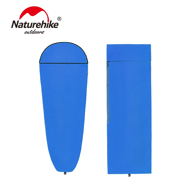 

Naturehike NH17N003-D Coolmax Mummy Envelope Style Portable Softable Sleeping Bag Linner For Camping Hiking Travelling