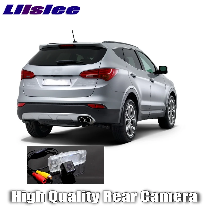 LiisLee Автомобильная камера заднего вида для Hyundai Santa Fe DM ix45 2012 ~ 2020 ночного видения HD