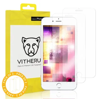 

GOLD - Pack of 2 Premium 2.5D Tempered Glass for iPhone 6+/6S+