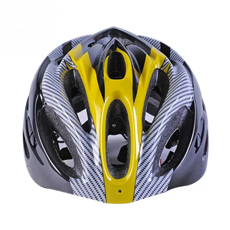 

Carbon Fiber Bicycle Riding Helmet Adult Mountain Bike Road Breathable Cycling Helmet 4 Colors for Choice with High Quality