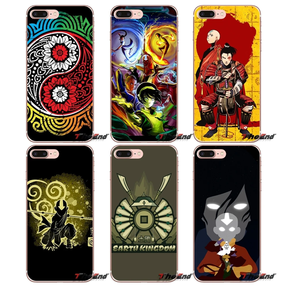 

For Huawei G7 G8 P7 P8 P9 Lite Honor 4C 5X 5C 6X Mate 7 8 9 Y3 Y5 Y6 II 2 Pro 2017 Silicone Skin Cover avatar the last airbender