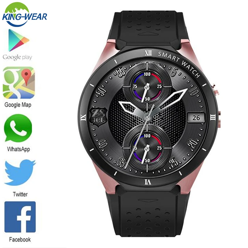For Huawei watch 2 pro Smart Watch 1.39 Inch MTK6580 Quad Core Android 7.0 3G GPS Smartwatch 2.0 Mega Pixel Heart Rate Monitor |