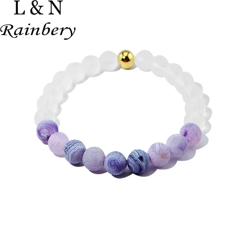 Rainbery 2016 Agate Buddha Bracelet beads Bracelets Bangles Charm Natural Stone Bracelet Men Jewelry Pulseras Hombre