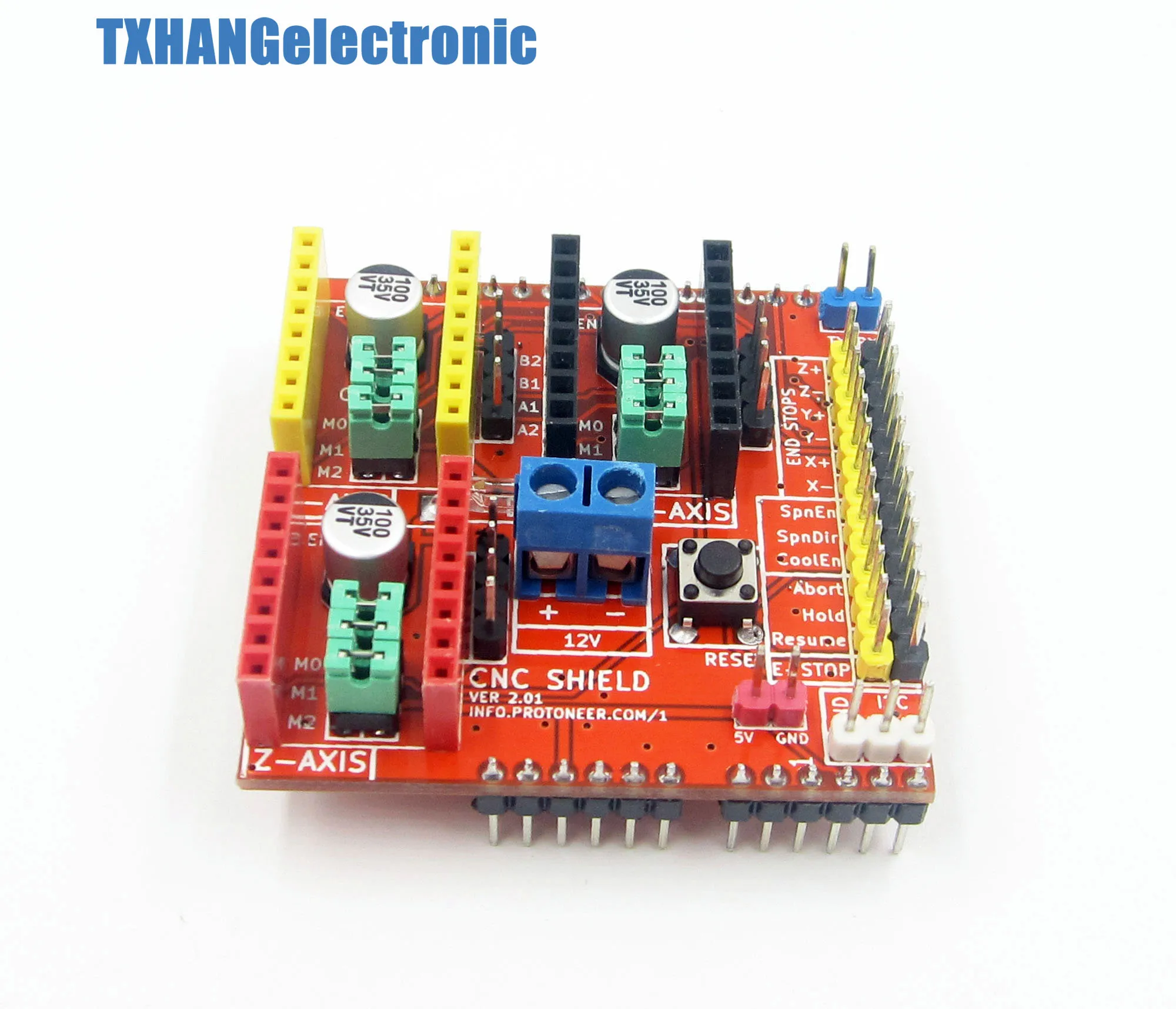 

V2.0 Engraver 3D Printer CNC Shield Expansion Board A4988 Driver
