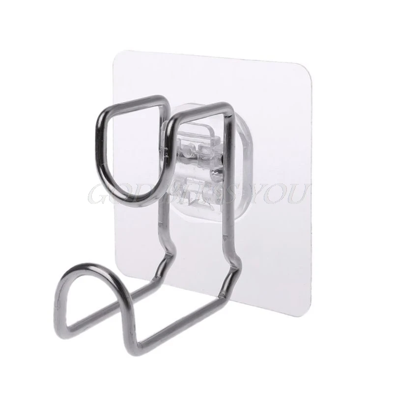 

Stainless Steel Wash Basin Hook Cooking Tool Hanging Rack Adhesive Hanger Holder Multi-Purpose Hooks
