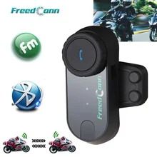 FreedConn бренд мотоциклетный шлем домофон Bluetooth домофон с fm-радио, обновленная версия