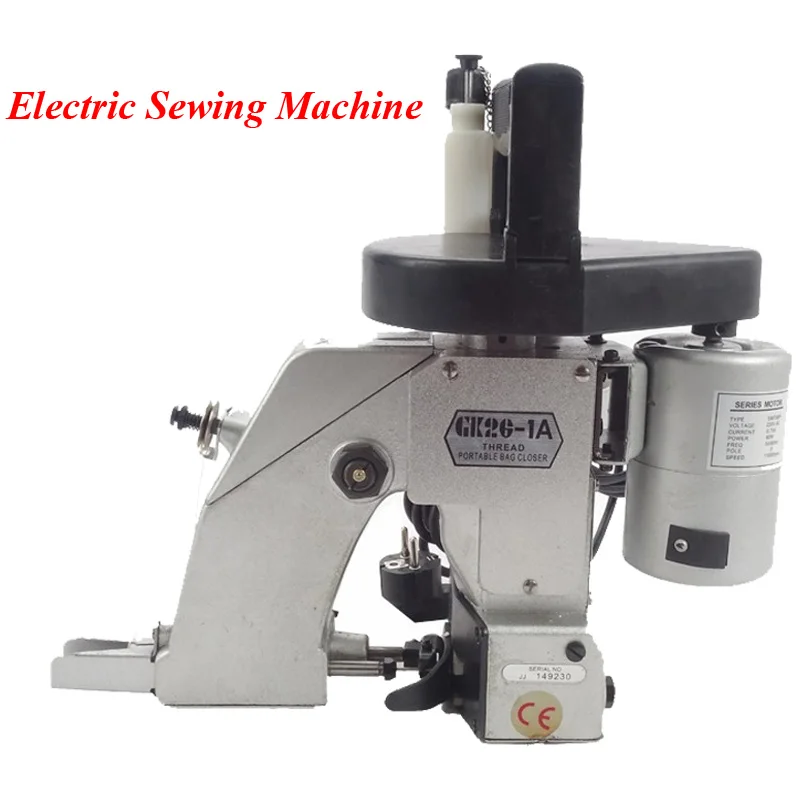 Portable Woven Bag Sewing Machine 220V/ 110V Electric Single chain Bag