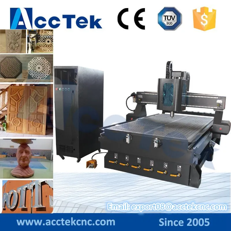 industrial wood router automatic tool changer cnc router 1325 wooden door manufacturing machines