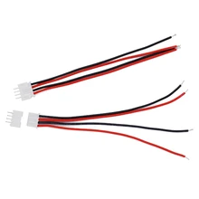 hot 3S1P plug 100mm RC lipo battery balance imax b6 charger line 20% off