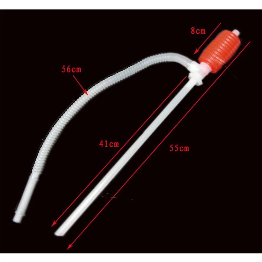 

New Arrival CARPRIE 1PC Portable Car Manual Hand Siphon Pump Hose Gas Oil Syphon Transfer Pump Plastic Inflatable Pump