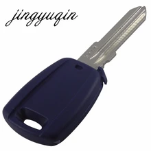 Jingyuqin 10 шт./лот без логотипа транспондер ключ зажигания без чипа для Fiat Punto Stilo Seicento режиссерский лезвие GT15R
