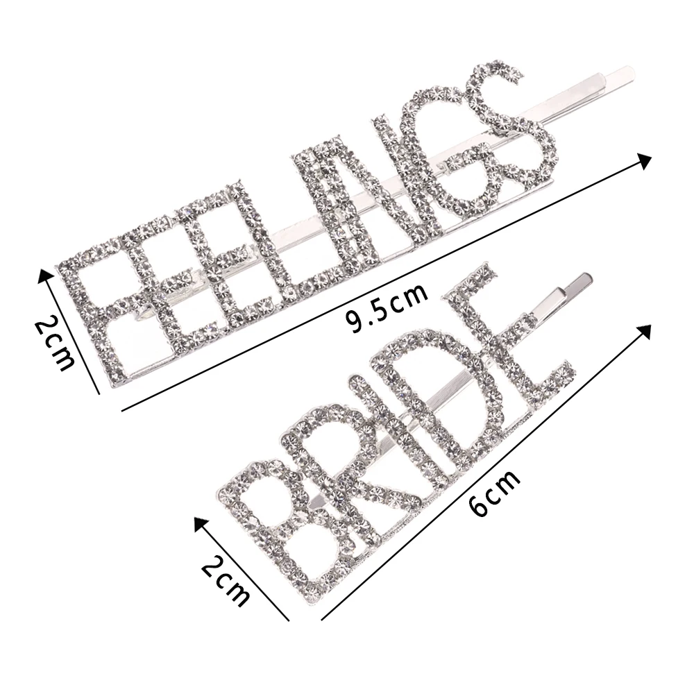 3UMeter персональная буква слово Украшенные стразами заколка для волос, заколка для волос, название заколка для волос сцепление Pin заколка-Пряжка для волос Средства для укладки волос ForETSY