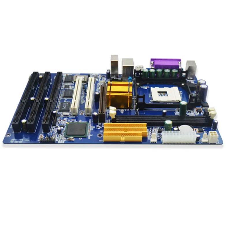 Factory Price LGA478 P4 CPU Desktop Motherboard DDR 3xISA Slot 2xPCI