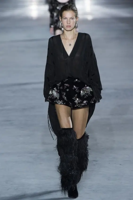 Schuhe Kleid Dünne Cross Heels Schwarzes Over Quaste Frau the knie Stiefel blau 2018 elfenbein Runway gurt Spitz Chmaori High Verziert ZnAISOqxw
