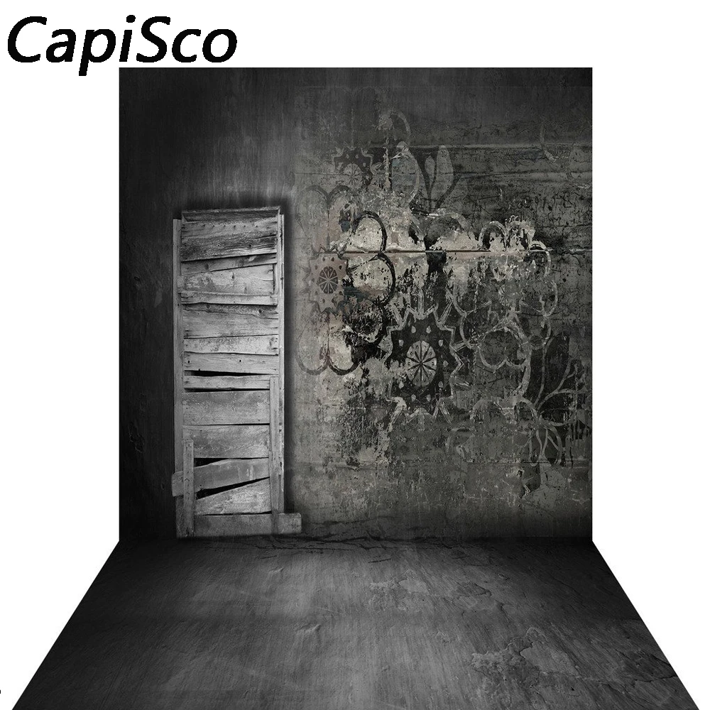 

Capisco Retro Photographic Background Vinyl Cement Wall Studio Video Photo Photography Backdrop
