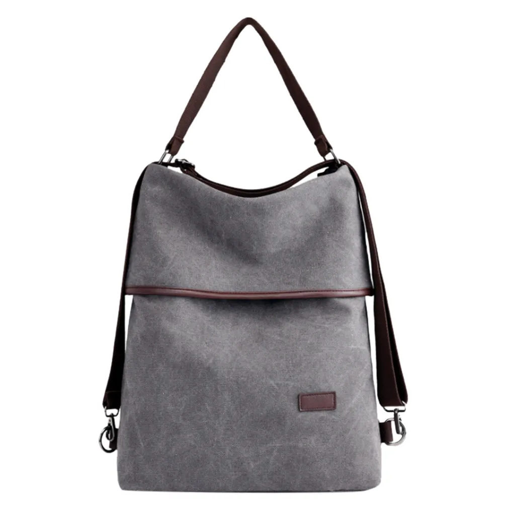 

Fashion Women Backpack Simple Canvas Backpack Large Capacity Bookbag Waterproof Anti Theft Travel Backpack Mochilas Mujer 2019