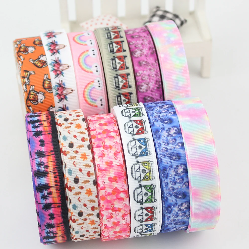 printed grosgrain ribbon 16mm (2)