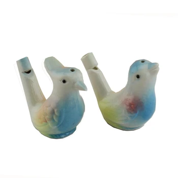 

Creative Ceramic Colour Painting Water Bird Whistle set of 2 Children Musical toys Eduactional Gift