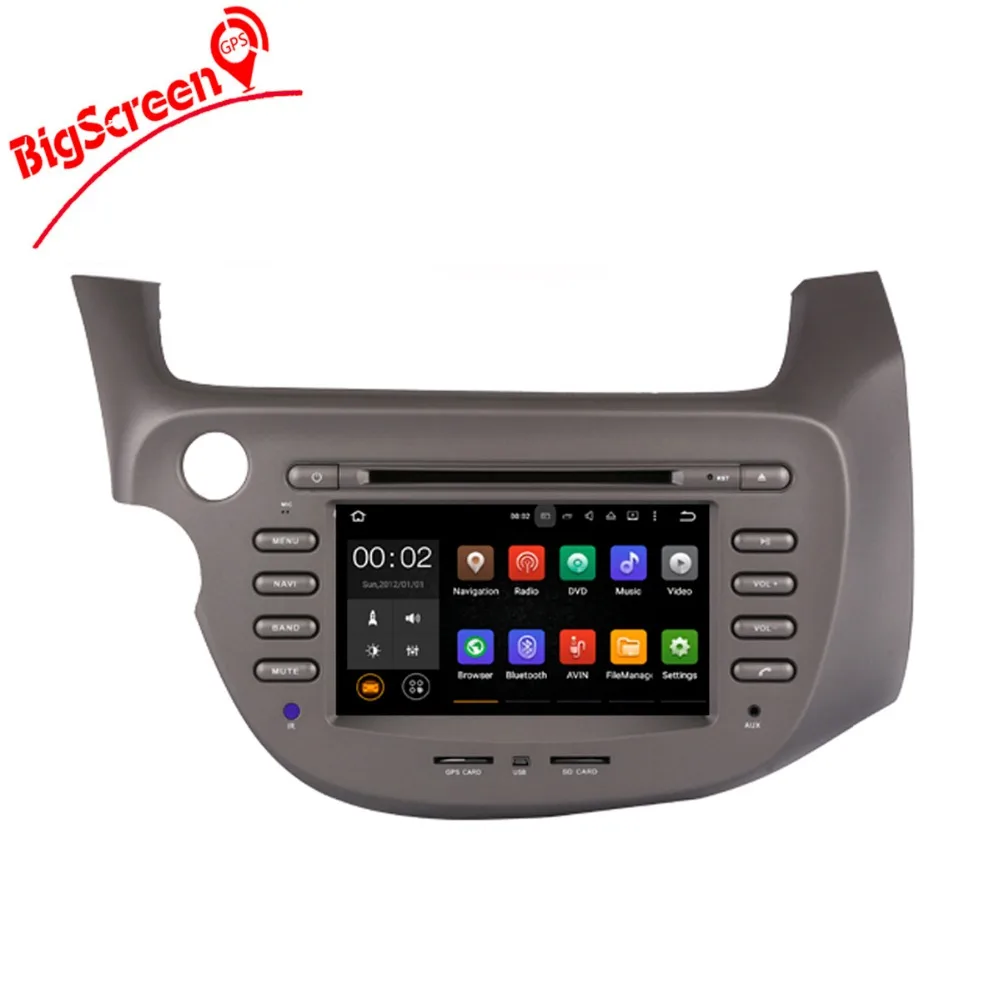 Clearance 7 Inch Android  Quad Core Car GPS Navigation For Honda Fit left 2007-2013 Multimedia  Free Map Monitor Bluetooth Stereo 1
