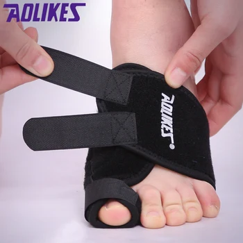 

1PCS Toe Orthopedic Feet Care Hallux Valgus Correction Bands Foot Protective Fixed Sports Safety
