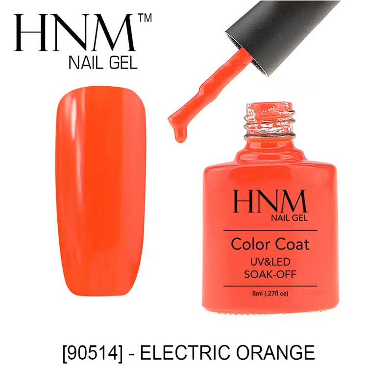 HNM лак для ногтей 8 мл чистый цвет замочить от УФ штамповки краски Лак для ногтей Nail Art Nagellak Lucky лак Гибридный полуперманентные чернила - Цвет: 90514