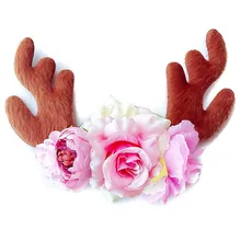 Дети большие подарки для малышей повязка Рождественский эластичная повязка для головы аксессуары для волос#0319 BB