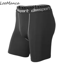 Для мужчин сжатия работает колготки короткие Для Мужчин's быстросохнущая тренажерный зал Фитнес Спорт Леггинсы Спортивные Мужское нижнее белье спортивные шорты