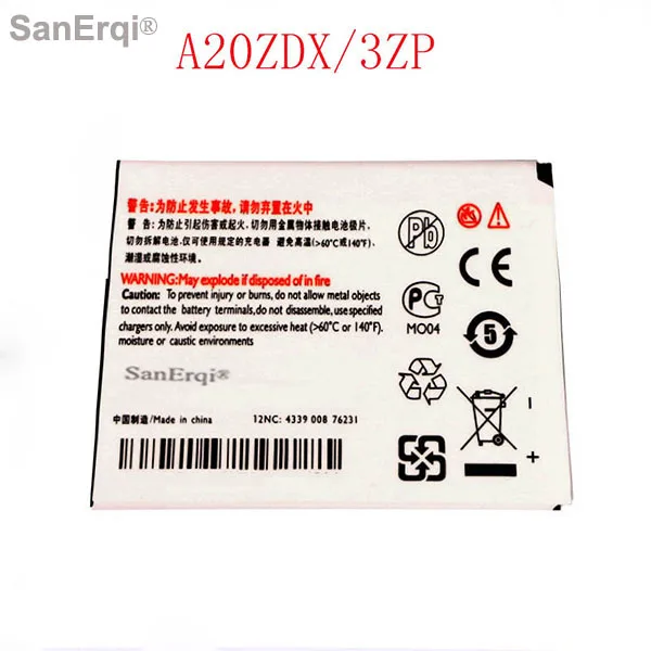

SanErqi 1150mAh A20ZDX/3ZP Battery For Philips Xenium X100 X325 CTX100 CTX325 Replacement Mobile Phone Batteries