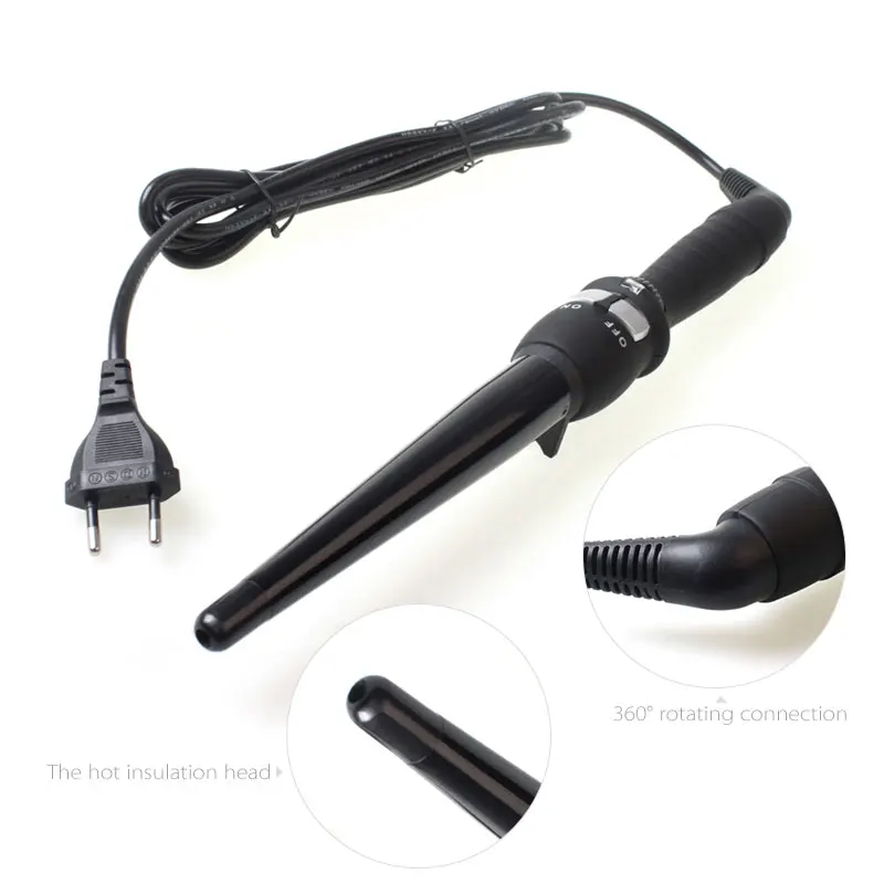 Керамические Конические щипцы для завивки 100 240 В|cone curling|curling ironcurling iron tongs |