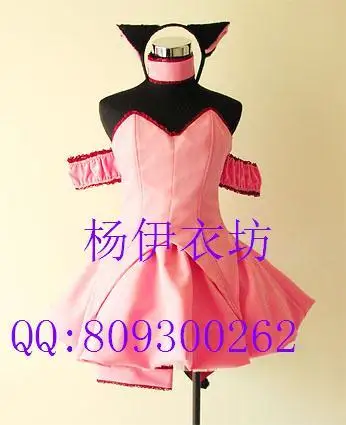 

Tokyo Mew Mew Ichigo (Transfiguration) Momomiya Cosplay Costume Custom Made