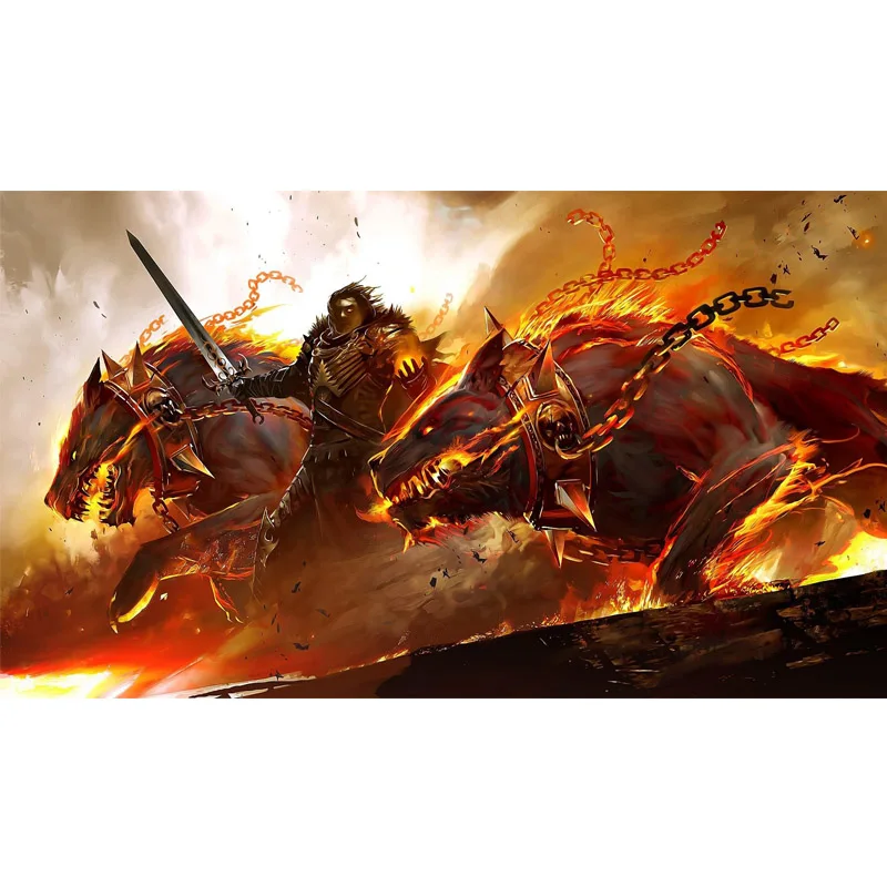 

Full Square Drill 5D DIY Diamond Painting "Warcraft game character" Embroidery Cross Stitch Mosaic Home Decor Gift Y1186