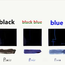 Pimio 509 Пикассо Европейский стандарт внутренний диаметр 2,8 мм чернильные картриджи заправка чернил черный 3 мл 5,2 см синий черный