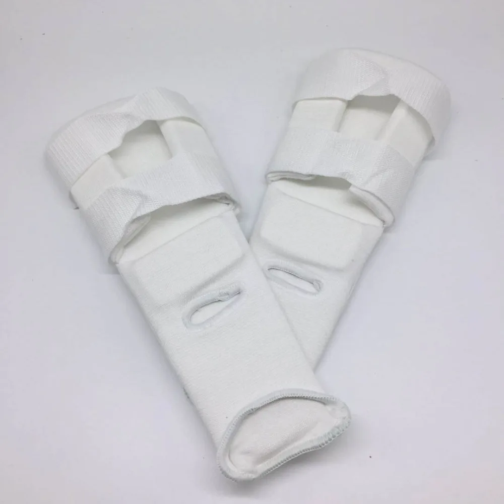SINOBUDO kyokussinkai каратэ Защита ног Kyokushin шашлык защита кикбоксинг хвостовик белые