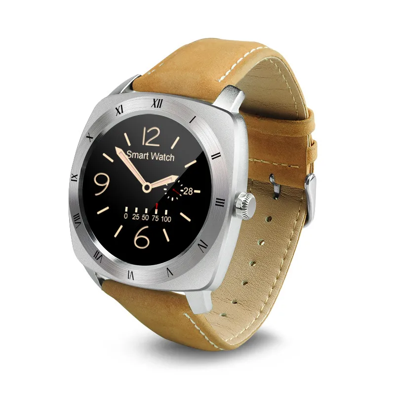

2017 hot DM88 Bluetooth Wearable Devices Smartwatch Waterproof Heart Rate Smart Electronics Watch for Iphone  Android