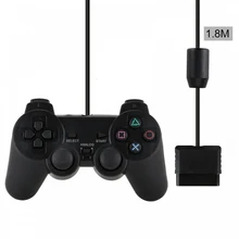 Проводные контроллеры геймпады для sony PS2 playstation 2 Dual Shock консоль для видеоигр джойстик геймпады длинный кабель джойстик