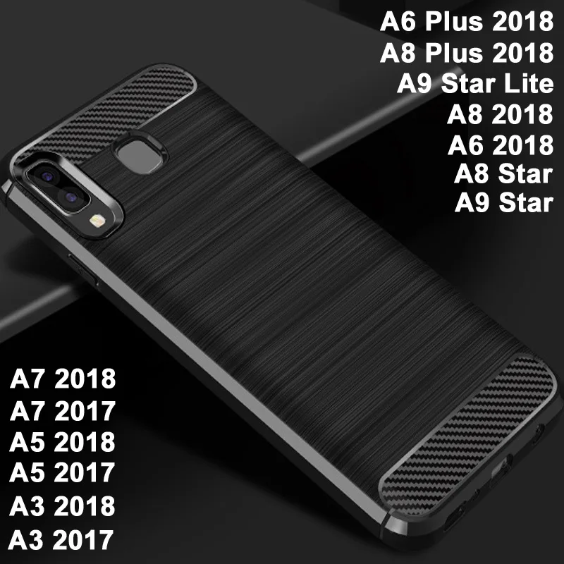 Для Samsung Galaxy A3/A5/A7 2017 чехол TPU для A8 Plus 2018 A6 Новый A9 star Lite A 8|Бамперы| |