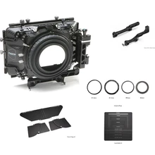 Cine Tilta MB-T04 4*5.65 Fibra De Carbono Matte box com 15mm/19mm adaptador de haste para Escarlate Sony FS700 F55 FS7 câmera épico