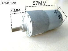 37GB (528) 12V DC 30RPM High Torque Gear Box Electric Motor Deceleration motor+ zga37rg 12v dc 100 rpm gear box motor 1 34 5 high torque 3500r min reversible motor