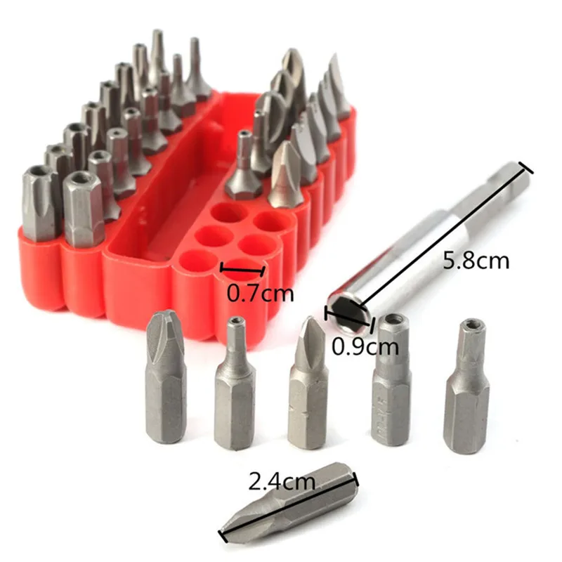 33pcs-Electric-Screwdriver-Extension-Holder-Bit-Magnetic-Security-Tamper-Proof-Bit-Set-Torq-Torx-Hex-Star (1)