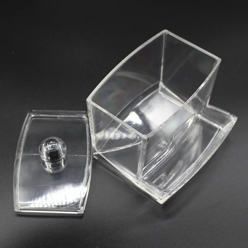 Cotton Swab Holder Storage Makeup Organizer Cosmetics Plastic Swab Container (18)