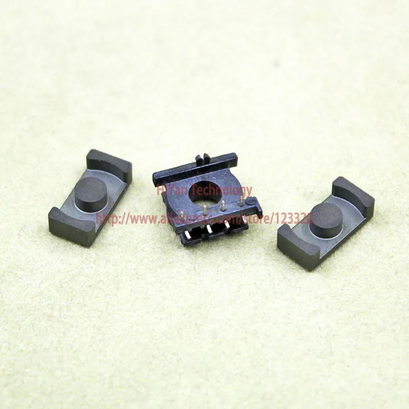 

10sets/lot ER12.7 PC40 Ferrite Magnetic Core and 4Pins Plastic Bobbin Customize Voltage Transformer