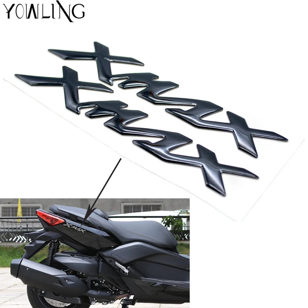 Аксессуары для мотоциклов защитная 3d наклейка с логотипом XMAX YAMAHA 300 200 250 125 400 X MAX